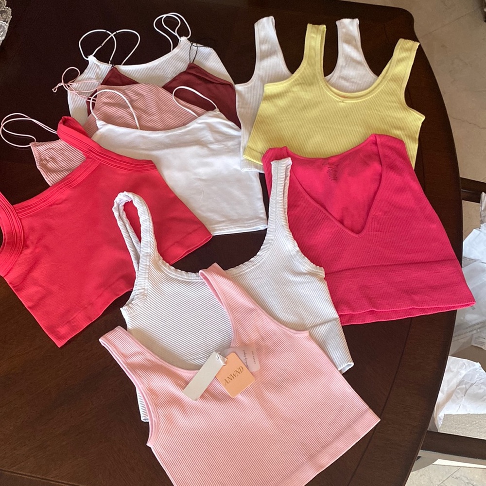 Bundle of tank tops